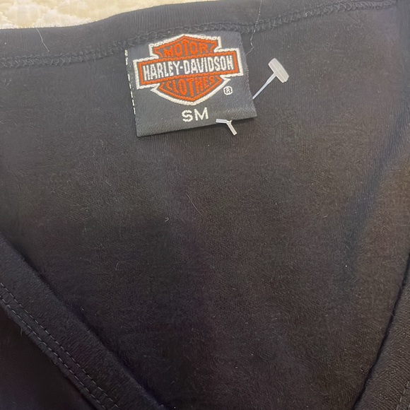 NWOT Harley Davidson Cardigan Sweater Women’s Small USA Made Embroidered Vintage - Picture 3 of 9